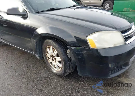 2013 Dodge Avenger Se V6 z USA, uszkodzony, nr VIN 1C3CDZAG4DN504856